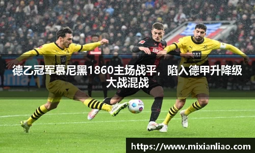 德乙冠军慕尼黑1860主场战平，陷入德甲升降级大战混战
